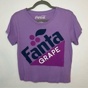 Fanta Grape Cropped T-Shirt